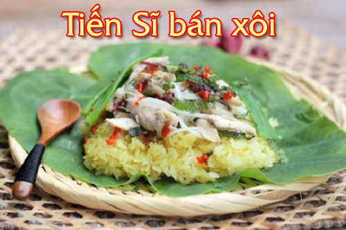 tiến sĩ bán xôi